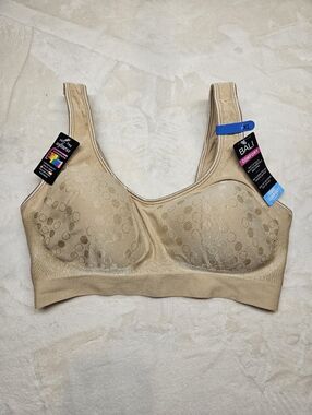 Bali 3488 Comfort Revolution Shaping Wirefree Bra Sz XL (42C)